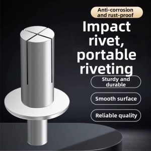 Knock-in Rivets Aluminum Round Flat Head Rivet M5