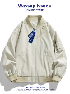 American Style Autumn Winter Mens Bomber Jacket