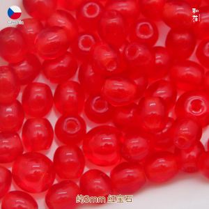 Hạt Tròn Xanh Ngọc Lục Bảo 3mm Czech Hạt Lỗ Đầy Đủ Vòng Tay Vòng Cổ Mùa Xuân Hè Phụ Kiện Trang Sức Tự Làm Hạt Rời