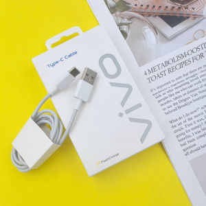 Original Vivo FlashCharge Type-C Cable 4A 33W 44W 80W Fast Charge Tipo C Data Cord For X400 X300 X90 X80 Pro S19 iQOO 11 Neo9 Z9
