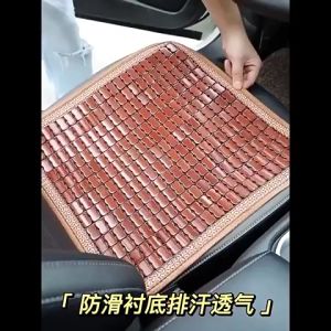 Đệm Lót Ghế Ô Tô Gỗ Trúc Cao Cấp Cho Xe 4–7 Chỗ – Thoáng Mát Chống Nóng Bảo Vệ Ghế Xe