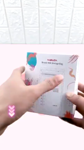 Túi trữ sữa Misuta 150ml200ml hộp 30 túi có vòi rót - Túi zip đựng sữa mẹ cao cấp chính hãng