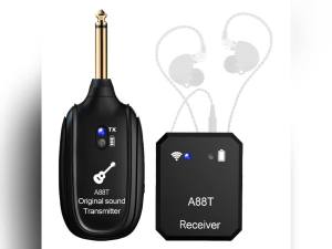 IRIN | Bộ Thu Phát Không Dây Cho Đàn Guitar A88T Với Pin Sạc Tích Hợp Dành Cho Guitar Và Bass - Phụ Kiện Cần Thiết Để Nâng Cao Hiệu Suất