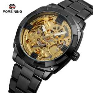 JAM TANGAN FORSINING 57 ORIGINAL MEKANIK OTOMATIS FULL STAINLESS