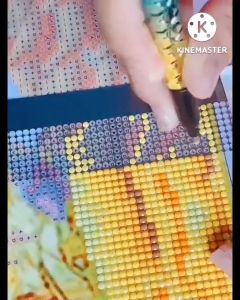 Tranh đính đá Gia đình Chúa (về tự đính) LG1257