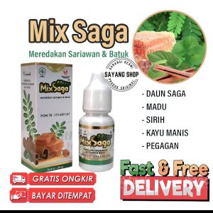 obat batuk herbal mixsaga dan sariawan 20gr