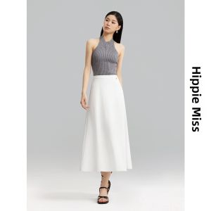 HIPPIE MISS | Hippie Girl Summer Lightweight Sun Protection Umbrella Skirt Mid-Length