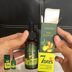 Jaysuing 7 Days Ginger Hair Nutrient Solution Ginger Germinal Oil 30ml