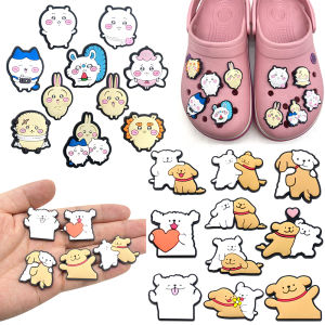 Sanrio | 10pcs Cute Cartoon Dog Shoe Charm PVC DiY for Shoe Accessories Dreations for Sandals Sneaker Classic Clog Kids X-mas Gifts