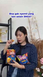 Camilan Makanan Ringan Snack Smax Twist 40 Gr Rasa Jagung Bakar Keju Sapi Panggang