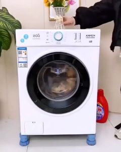 Washing Machine Stand Anti Slip Anti Vibration Washing Machine Support Pads Fridge Dryer Leveling Foot Pad