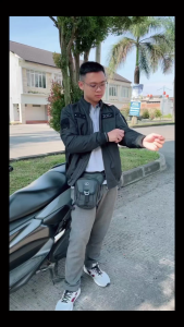 OZONE Tas Selempang Paha Pinggang 860 FORCE Waterproof