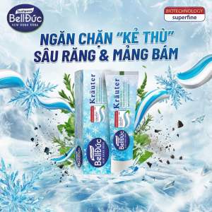 Kem Đánh Răng Bell Đức Công Nghệ Sinh Học Nano SẠCH SÂU - BẢO VỆ - TỰ TIN