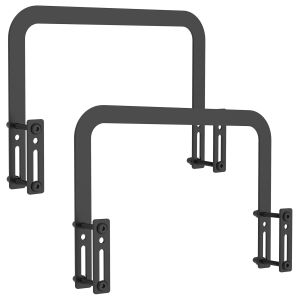 2/4Pcs Mattress Slide Stoppers Metal Non Slip Mattress Gripper Adjustable Mattress Retainer Bar Bracket for Home Metal Bed Frame