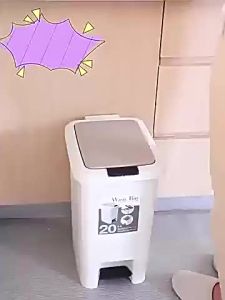 MOLORE | Foot-operated Press Trash Bin Large Capacity