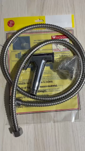 สายฉีดชำระ วาวล์น้ำ 2 ทาง ชุดสายฉีดชำระ ที่ฉีดชําระ ข้อต่อ 4หุน สายฉีดชำระครบชุด ประหยัดน้ำ ชุดสเปรย์สองช่อง ที่ฉีดชําระ