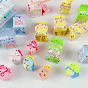 Bandai | Sumikko Gurashi Hộp Sữa Hình Dạng Hộp Tẩy Blind Box Thiết Kế Hoạt Hình Dễ Thương Thiết Thực Văn Phòng Phẩm Ủng Hộ Tiệc Quà Tặng Phần Thưởng Cho Mọi Lứa Tuổi