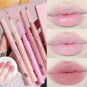 Milk Matte Smooth Lip Liner Pen Makeup Waterproof Lasting Contouring 3D Lips Lip Stick Pencil Nude Pink Lip Tint Lips Cosmetic