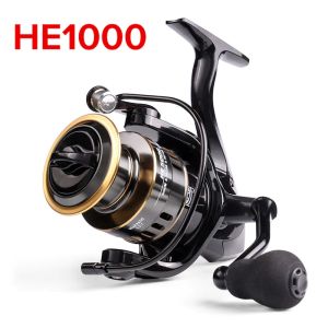 อุปกรณ์รอกล้อหมุน รอกเบทตกปลา คันเบ็ดสปินนิ่ง รอกตกปลา ใช้งานง่ายน้ำหนักเบา แข็งแรง Gear Ratio 5.2:1 HE500/1000/2000