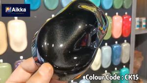 AIKKA CK15 Onyx Schwarz | Supreme Crystalizer | 2K Paint Car Motor Spray Cat Bancuh Kereta DIY
