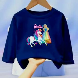 Pakaian Atasan Anak Perempuan Usia 1-12 Tahun Barbie Magic Lengan Panjang