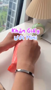 Gói Khăn Ướt Mini Bỏ Túi Tiện Dụng