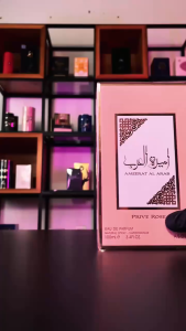 Ameerat Al Arab| Prive Rose Viral Arabic Perfume EDP 100ml Asdaaf Perfumes By Lattafa| 100% from Dubai- Women