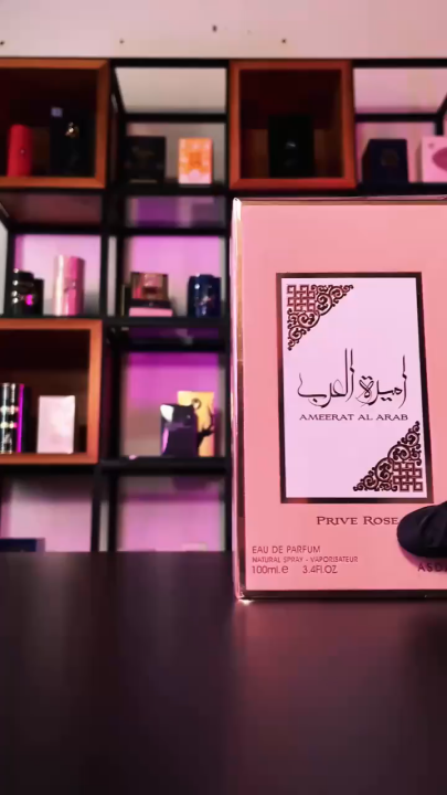 Ameerat Al Arab| Prive Rose Viral Arabic Perfume EDP 100ml Asdaaf