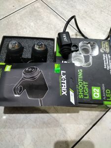 lampu luminos Q2 +saklar luminos nine kiri lampu sorot/lampu kabut universal