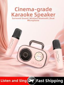 Wireless Bluetooth Home KTV Kit Microphone Sound System Integrated Microphone Family Special Equipment Singing Set 1307