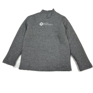 Thickened Base Layer Shirt Childrens Winter Warm Inner Wear Hoodie Style Half High Collar Cotton Coat for School Uniform