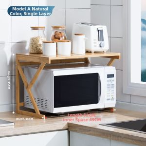 Microwave And Oven Storage Rack