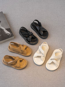 Boys Sandals 2023 New Style Beach Shoes Childrens Casual Anti-slip Girls Shoes Middle Large Children Students Shoes Little Girls