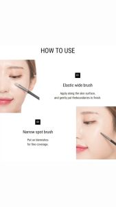 FILLIMILLI Dual Concealer Brush 双头遮瑕刷810