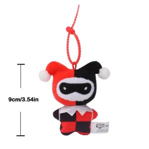 9Cm Batman Siêu Nhân Harley Quinn Joker Sang Trọng Móc Khóa DC Justice League Hoạt Hình Dễ Thương Phim Búp Bê Sáng Tạo Quà Tặng Giáng Sinh