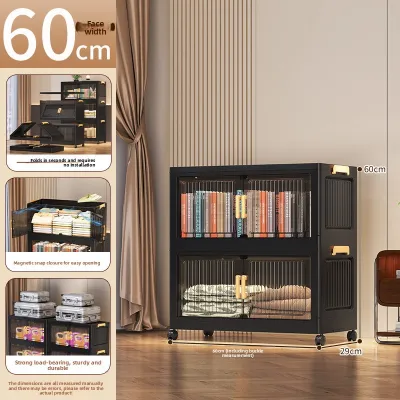 ZHUOLESHI | Foldable Installation-Free Home Storage Closet 60cm