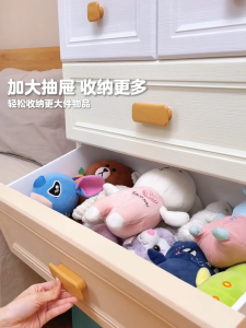KUKI Nordic Style Durabox Cabinet Drawer Plastic Wardrobe Storage Box For Baby Toy Clothes Organizer