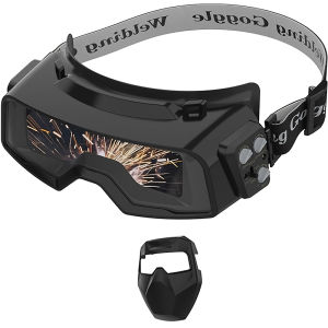 Màu Thật Tự động làm tối Kính bảo hộ Hàn khoảng độ đậm rộng 4/5-9/9-13 với mài kính hàn mặt nạ thợ hàn Mũ bảo hộ Hàn cho Tig Mig ARC Plasma cắt