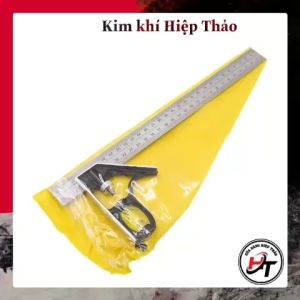 Thước vuông góc thủy ke đo góc eke nivo 45 90 độ đa năng TVG-NV-TQ30