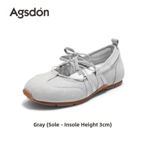 Agsdon | Ballet Flats Women Mary Jane Flat Casual Shoes