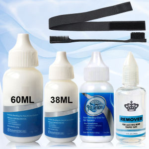 กาวติดวิกผม กาวกันน้ํา Katelon กาวติดผมที่มองไม่เห็นสําหรับต่อผม + น้ํายาล้างสําหรับวิกผม 30ml