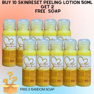 Buy 10pcs Peeling Lotion Get 2 Free Soap