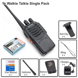 Walkie Talkie pofung 888S Waterproof Portable Walky Talky Long distance 10km(Max) Handy Talky Radio