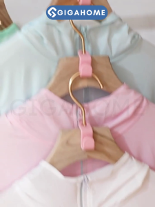 Combo 10 Đầu Nối Móc Treo Quần Áo Túi Xách Tiết Kiệm Không Gian Phong Cách Nhật GIGAHOME 12146