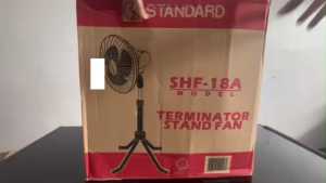Standard SHF 18 18” Industrial Fan | Metal Blade | High Velocity | Heavy Duty Motor | 3 Speed Control | 1 Year Warranty