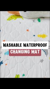 Washable Baby Diaper Changing Mat Waterproof Mattress Bedsheet Baby Urine Pad Pelapik Kalis Air Pad Telap Barang Baby Panda House