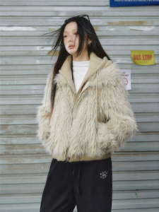 Unifree | Warm Versatile Korean Style Long Fur Faux Two-Piece Outerwear