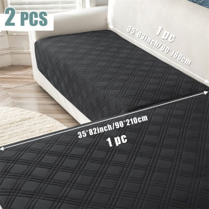 1set Pets Kids Sofa Seat Cover Dustproof Dogs Bed Mattress Cover Non-Slip Plaid Couch Seat Slipcover Living Room