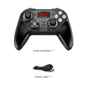 G8 Wireless Game Controller Wired 1000Hz Gamepad TMR Hall Joysticks Adjustable 30-90gf Sticks Smart Screen for PS4 PC