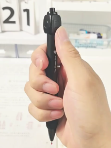 2PCS Rotating Choose Pen Novelty Fun Rotating Answer Pen Creative Writing 0.5mm ABCD Select Ballpoint Gel Pen Student